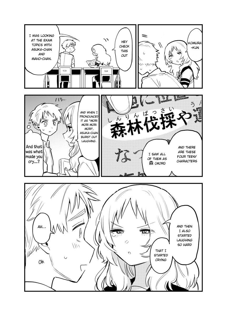 Suki na Ko ga Megane wo Wasureta, Chapter 46 image 2